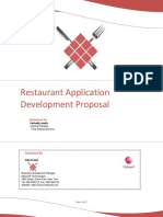 Restaurant Application Proposal PDF