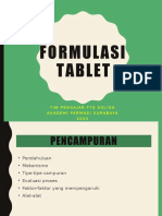 FORMULASI TABLET
