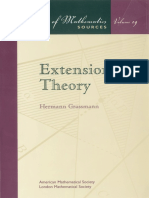 (History of Mathematics 19) Hermann Grassmann - Extension Theory-American Mathematical Society, London Mathematical Society (2000) PDF