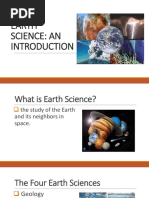 Lecture 1 Earth Science PDF