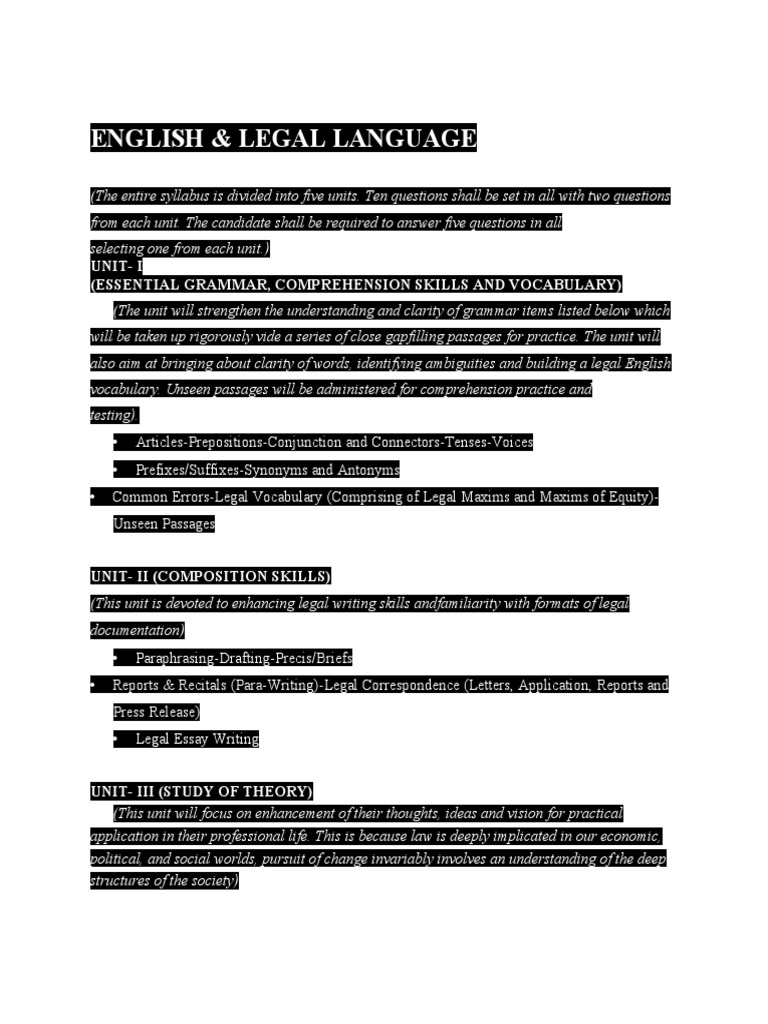 English and Legal LanguageSyllabus PDF Queer Theory LGBTQIA+ Studies