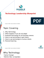 Technology Leadership Blueprint: A Property of Paddle Business Consultants LLP - Confidential