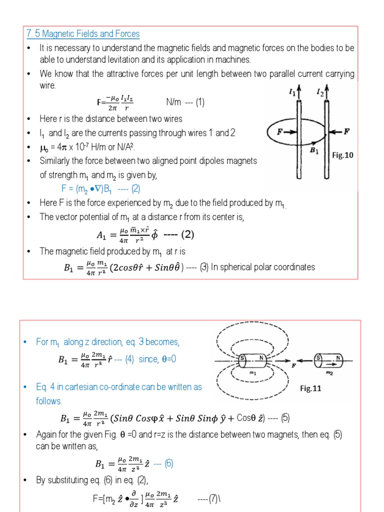 5 Magnetic Fields and Forces | PDF | Ferromagnetism | Superconductivity