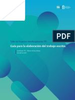 Guía de Informe Escrito PDF
