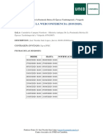 Datos de La Webconferencia 2019 2020