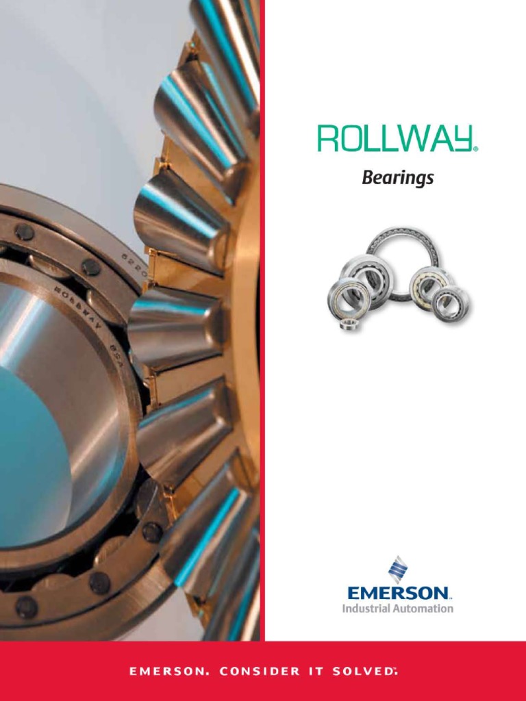 Rollway Bearings PDF Bearing (Mechanical) Building Engineering