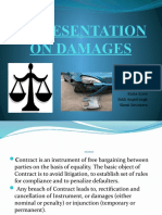 A Presentation On Damages