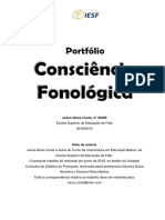 Portfólio Consciencia Fonológica