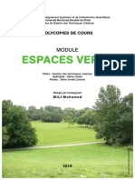 Cours Espaces Verts Dr Mili