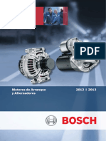 Motores de Arranque y Alternadores 2012 I 2013 - Bosch Argentina PDF