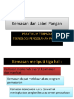 kemasan dan label pngan