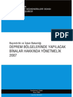 2007 Deprem Yönetmeliği