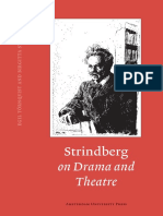 Strindberg On Drama and Theatre PDF
