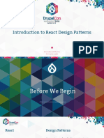 Introduction To React Design Patterns - Drupalcon Nashville - Amazee Labs PDF