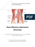 Most Effective Ab Exercises PDF