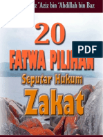 20 Fatwa Pilihan Seputar Zakat