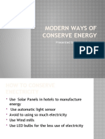 Energy Conservation in Hospitality Industry