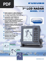 7" LCD Radar: MODEL 1715