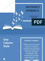 Fitria Rahmadani Defisiency Vitamin A