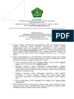 Pengumuman Perpanjangan PDF