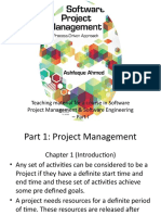 Teaching Material For A Course in Software Project Management & Software Engineering - Part I