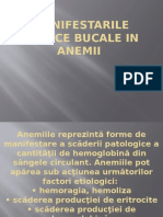 Manifestarile Clinice Bucale in Anemii