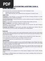 Teeming and Lading Explained in Auditing | PDF