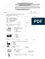 Soal B Inggris Pas 2020 Kelas Vi PDF