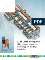 CLIPLINE Complete: PTI - Push-In Connection Technology For Building Installation