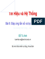 Tin-Hieu-Va-He-Thong - Do-Tu-Anh - Bai6 - Dap-Ung-Tan-So - (Cuuduongthancong - Com) PDF