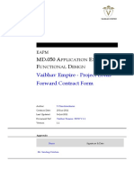 Forward Contract Form Design