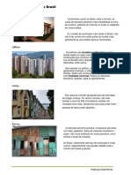 Tipos de Moradia no Brasil: Casa de Alvenaria, Edifícios, Cortiço, Barraco, Palafitas, Pau a Pique e Oca