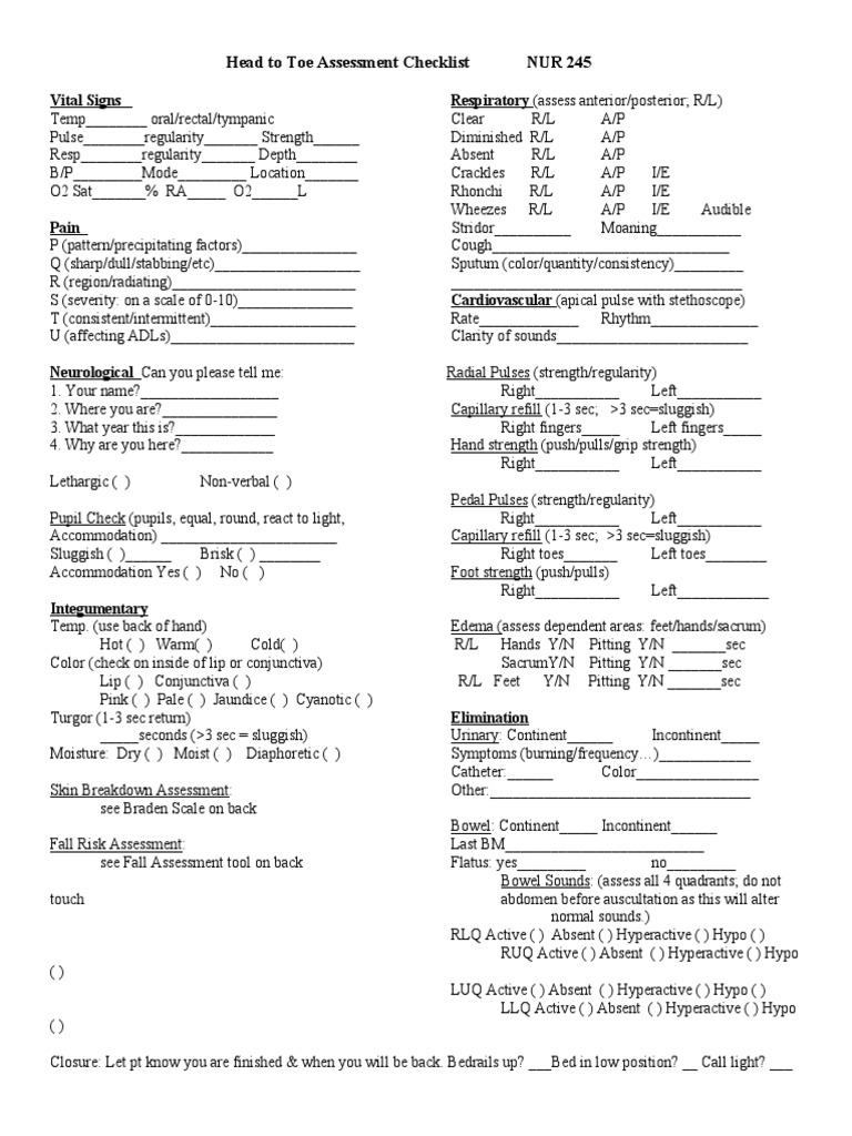 nursing-head-to-toe-assessment-checklist-revised-sp-2013-pdf-dietary-supplements-pain