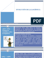 Tema 3 Evolución de La Logistica