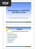 And Web Forms: Outline