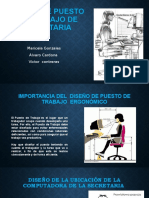 Diseño Puesto de Trabajo de Secretaria