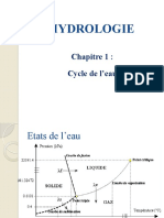 Hydrologie - Msi Ch1 Cycle de L'eau