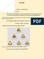 Chapter 1: Familiarisation: What Is The Intention of The Safety Meeting?