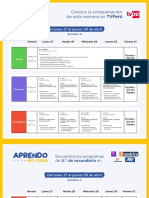 Horario Programación - Semana 4 PDF