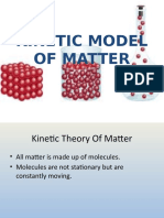 Kinetic Model of Matter