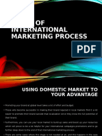 03 Steps of International Marketing Process