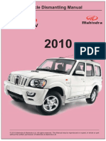 Vehicle Dismantling Manual Mahindra Goa Scorpio SUV 2010