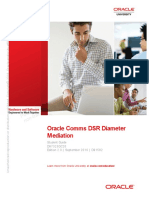 Oracle Comms DSR Diameter Mediation