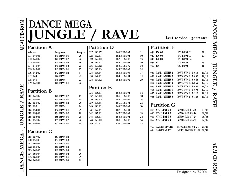 Jungle Rave BPM Samples Collection | PDF | Divertissement (Général)