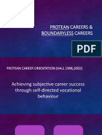 Protean vs. Boundaryless Careers
