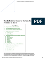 Learn Excel Custom Number Formats with this Definitive Guide