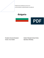 Bulgaria - Ref Economie Europeana mk1