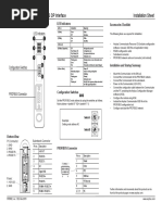 Anybus Communicator - PROFIBUS DP Interface Installation Sheet