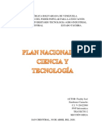 Trabajo de Plan Nacional de Ciencia y Tecnologia.