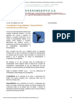 Mantenimiento LA - Confiabilidad, Disponibilidad y Mantenibilidad, Entendiendo Sus Diferencias - PDF